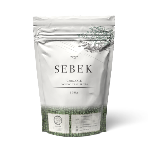 ワニ肉ドッグフードSEBEKのお試しパック