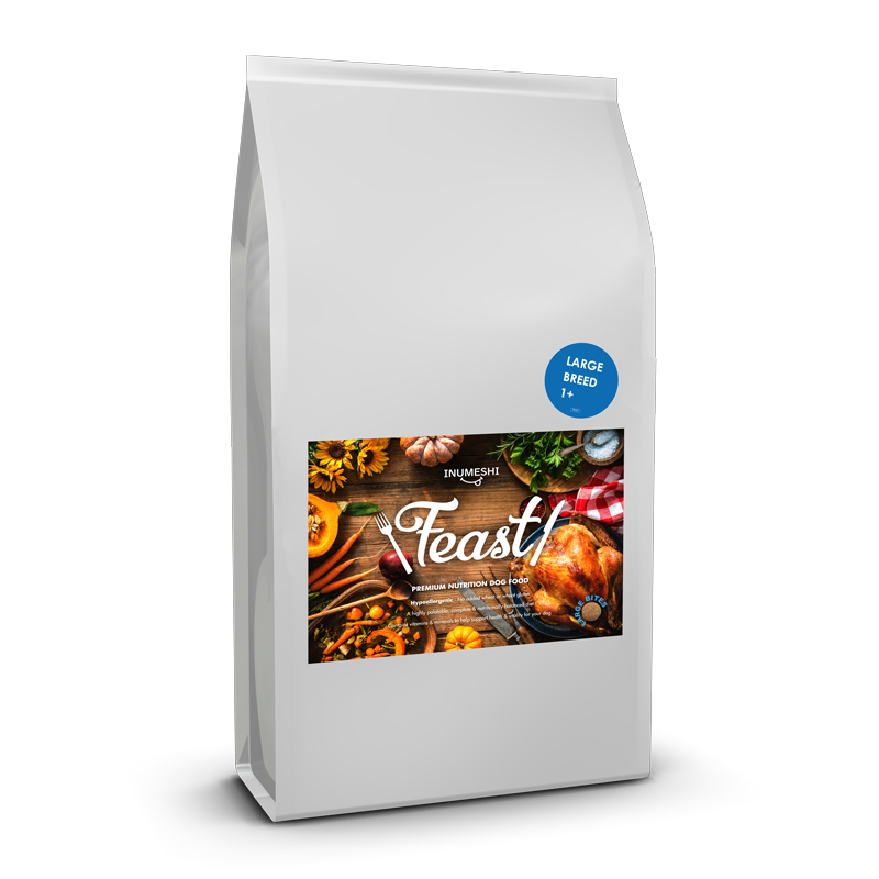 INUMESHIフィースト大型犬15kgブリーダーパック